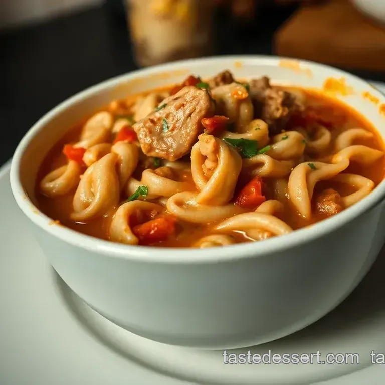 Cozy Chicken Fideo Soup