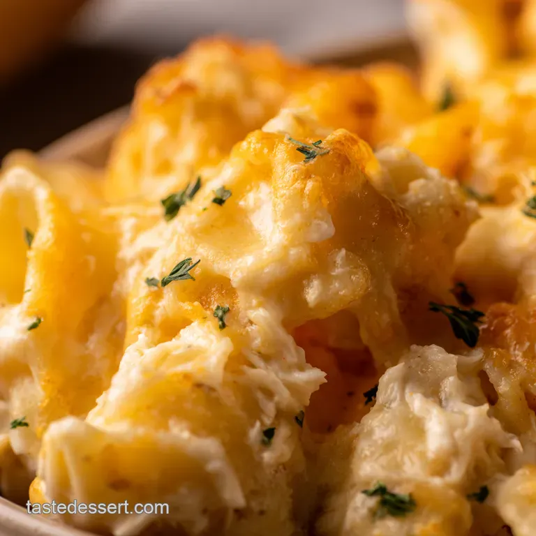 Crab Mac Cheese Shells of Glory presentation