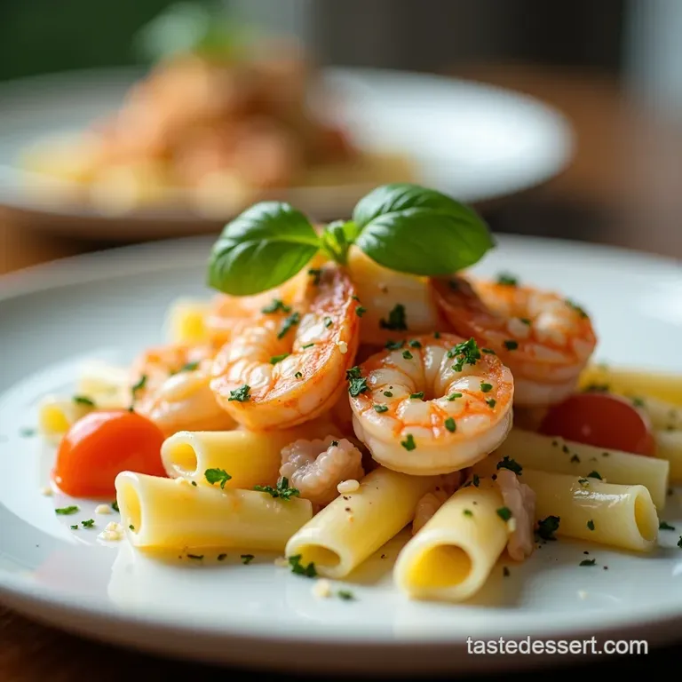 Crab Shrimp Pasta Salad A Summer Classic with a Zing