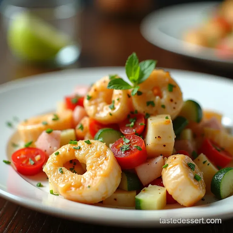 Crabby Coastline Seafood Salad My Easy Crab Salad Recipe