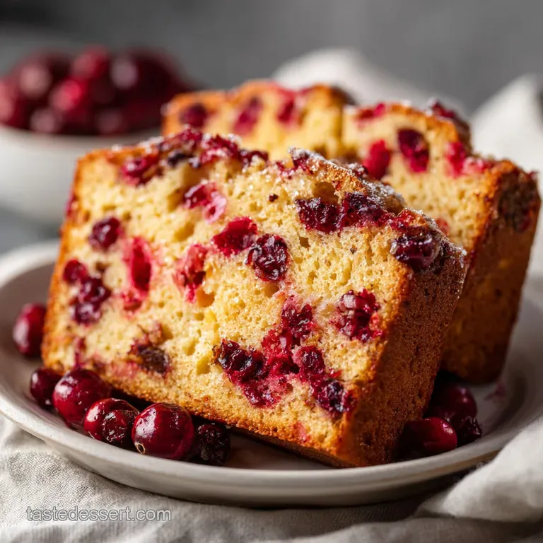 Cranberry Orange Bread: Silky and Zesty