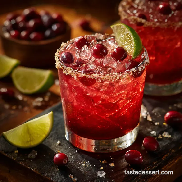 Thanksgiving Margarita: the Best Cranberry Maple Batch Recipe presentation