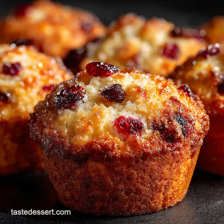 Cranberry Orange Zest Muffins A Burst of Sunshine in Every Bite