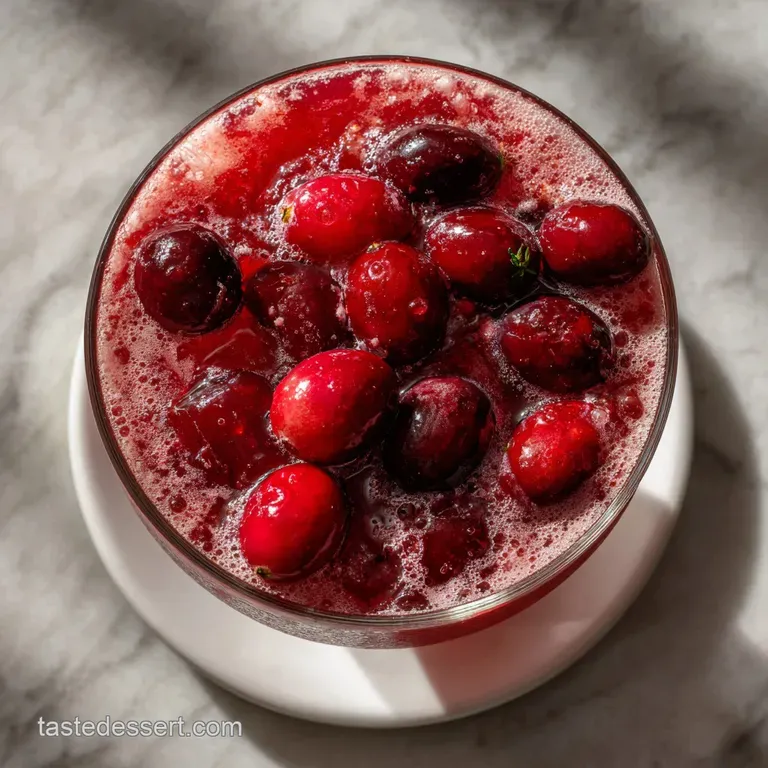 The Cranberry St Germain Cocktail: 5-Minute Sip presentation