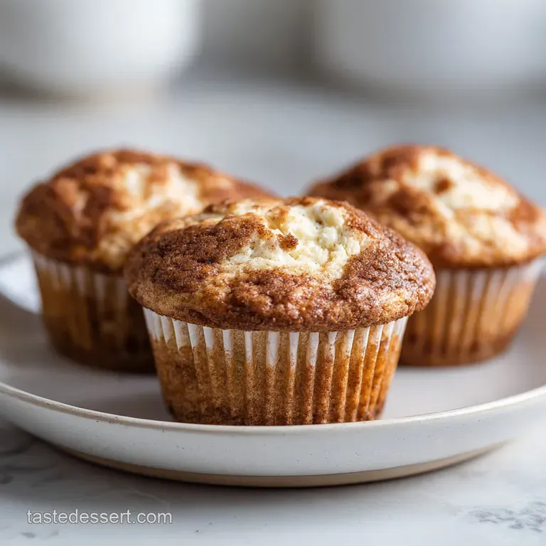 Cream Cheese Cinnamon Muffins: Fluffy and Spiced