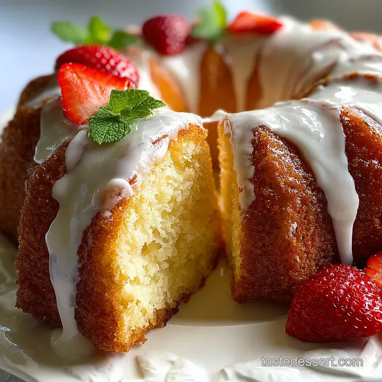 Cream Cheese Pound Cake: Silky and Velvety