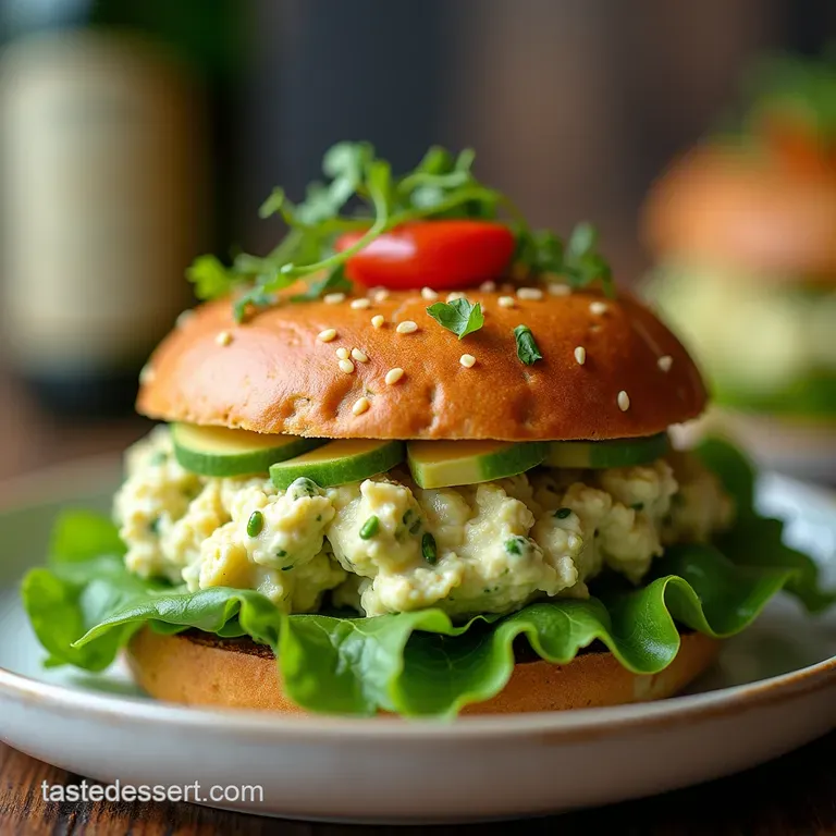The Green Goddess Tuna Melt Alternative No Mayo All Flavour Avocado Tuna Salad