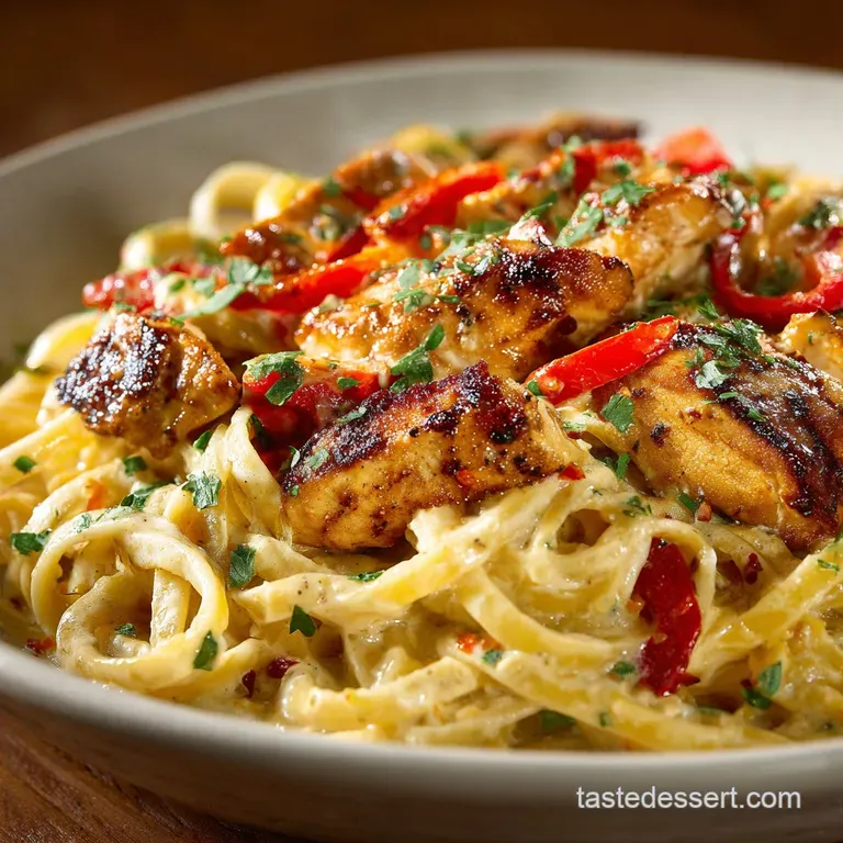 Cajun Chicken Pasta: the Best Creamy Recipe Ready in Under an Hour presentation