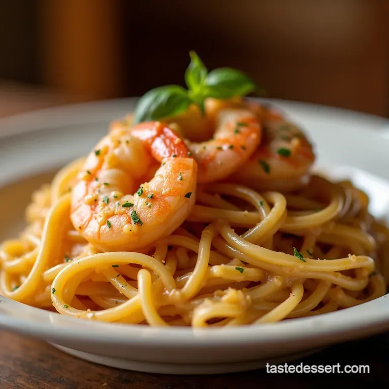 Bayou Bliss Creamy Cajun Shrimp Pasta So Good presentation
