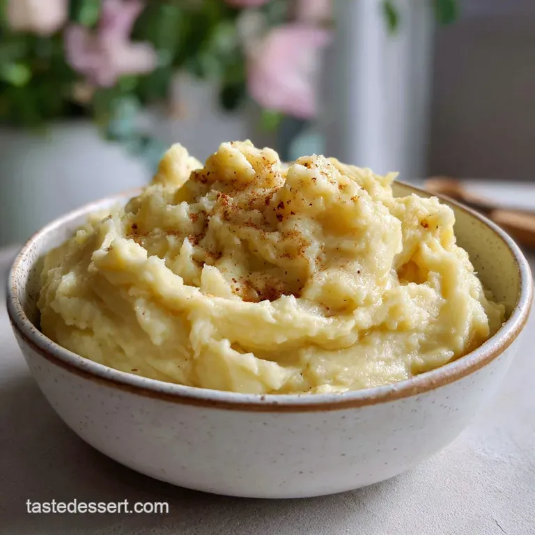 Creamy Celery Root Mash: the Sunday Roast Star presentation