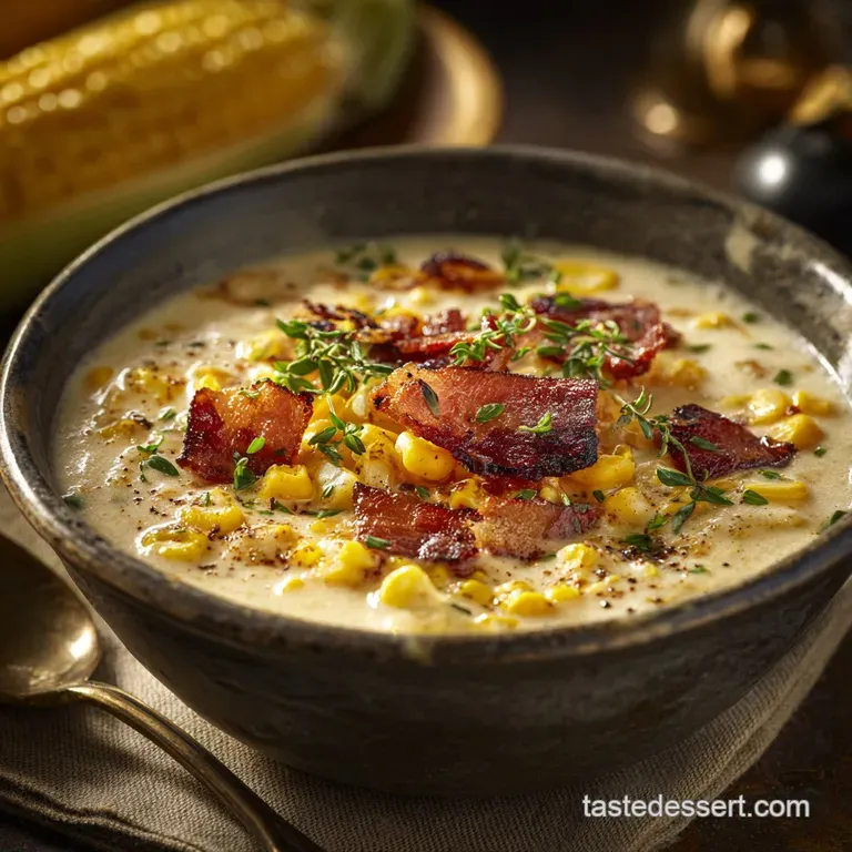 Cheddar Corn Chowder with Bacon: The Proper Creamy Comfort Soup