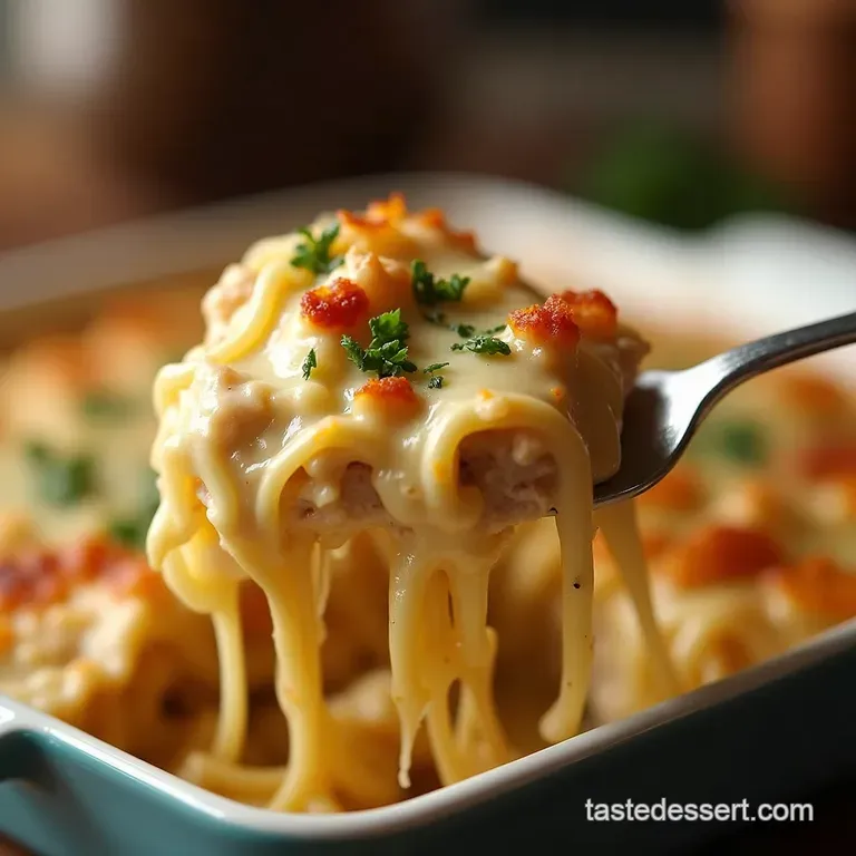 The Ultimate Creamy Chicken Tetrazzini Bake a Comfort Classic Reimagined presentation