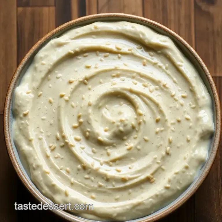 Creamy Chinese Sesame Paste: the Nutty Delight presentation