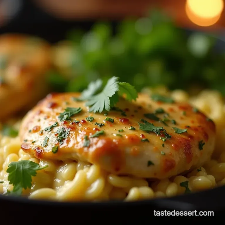 Zesty Cilantrolime Chicken 30Minute Creamy Skillet Sensation presentation