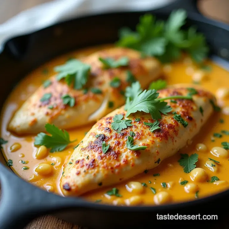 Easy 30Minute Creamy Cilantro Lime Chicken Recipe