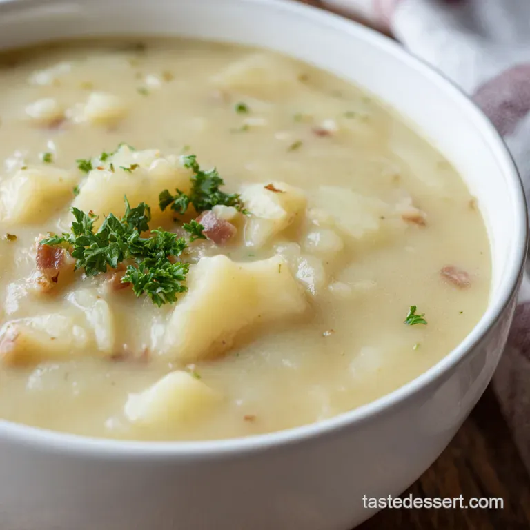 Creamy Dreamy Irish Potato Soup