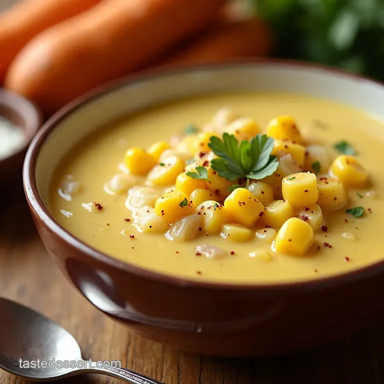Creamy Dreamy Potato Corn Chowder Thatll Warm Your Cockles presentation
