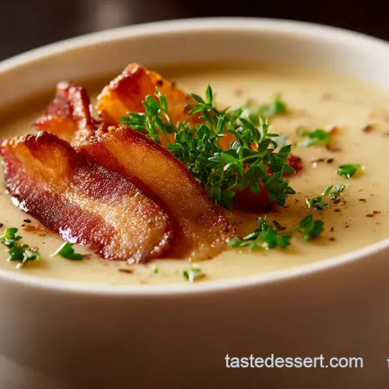 Creamy Dreamy Potato Soup (with Extra Crispy Bacon Crumble)