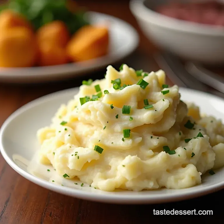 Creamy Garlic Mashed Potatoes Fit for a King