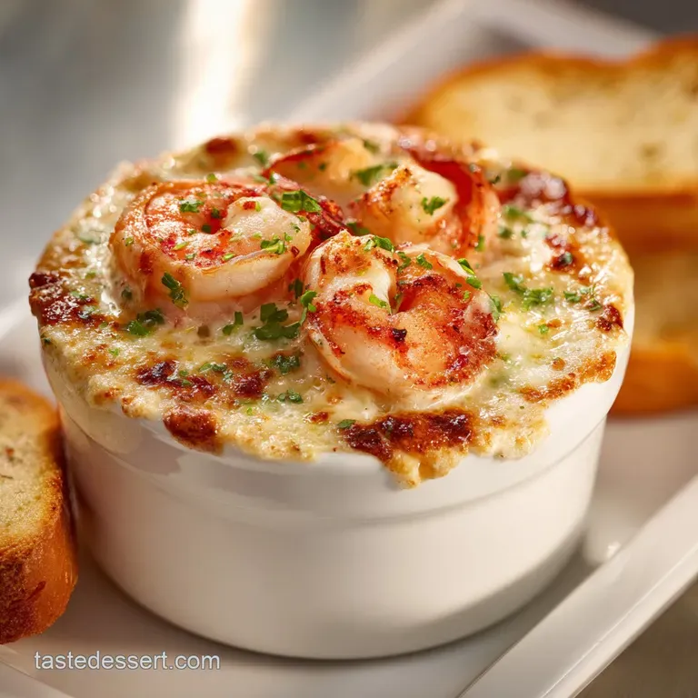 Bubbly Garlic Shrimp Scampi Dip