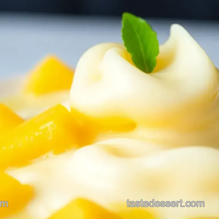 Creamy Mango Coconut Mousse for Dysphagia
