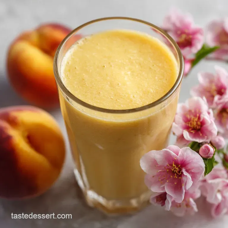 Peach Smoothie: Ultimate Creamy Summer Drink