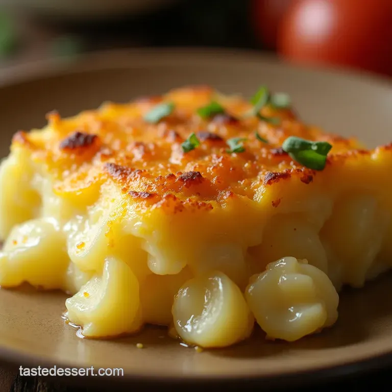 Properly Creamy Cheesy Scalloped Potatoes Gratin Dauphinois Inspired presentation