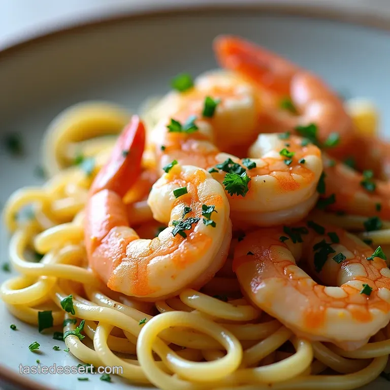 Creamy Tuscan Garlic Shrimp Linguine A SunDrenched Supper in Under 30 Minutes