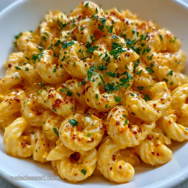 Cremige Vegane Cashew Tomaten Pasta: Velvet-Smooth