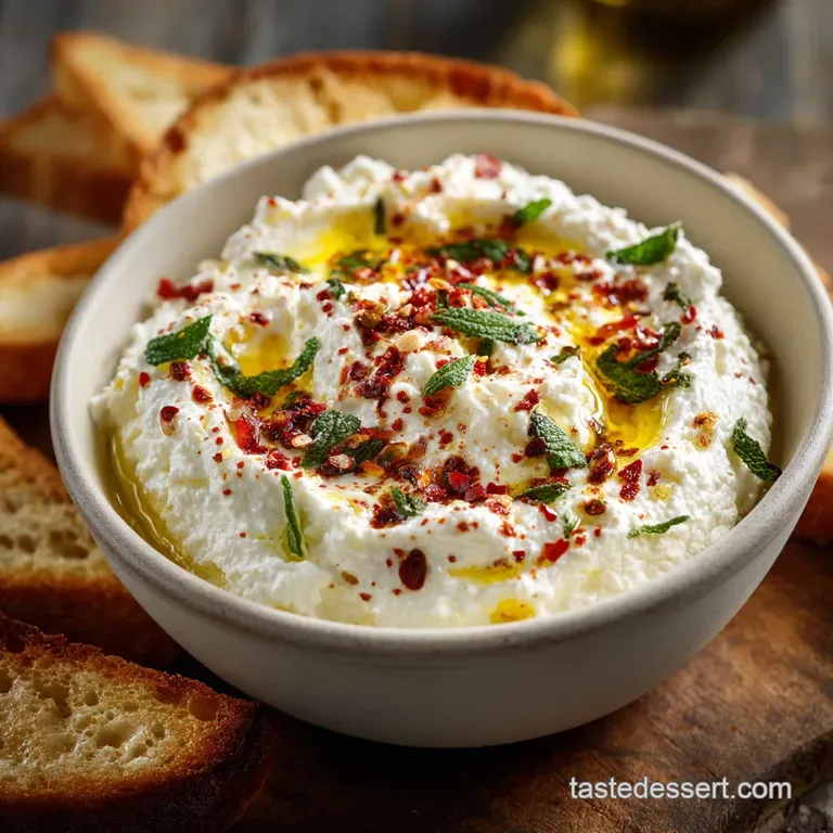 Whipped Feta Dip: Ultra-Smooth Creamy in Just 10 Minutes presentation
