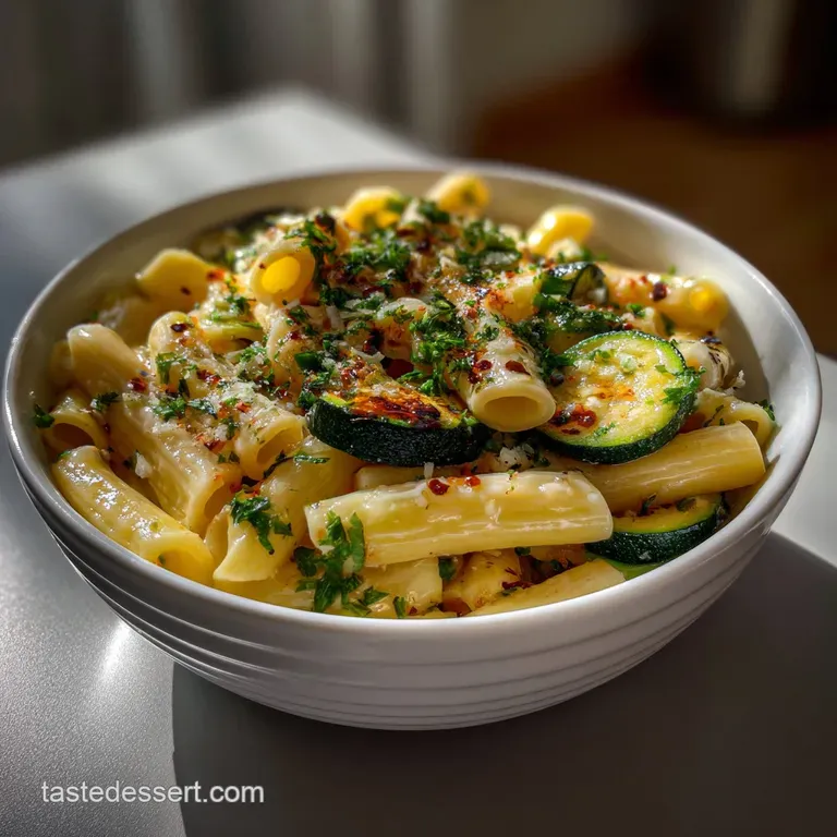 Creamy One Pot Pasta with Zuchini: Easy 35-Minute Recipe