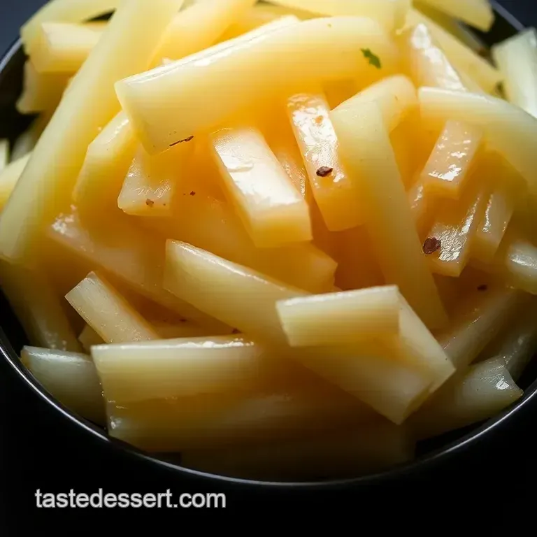 Crisp & Tangy Oshinko presentation