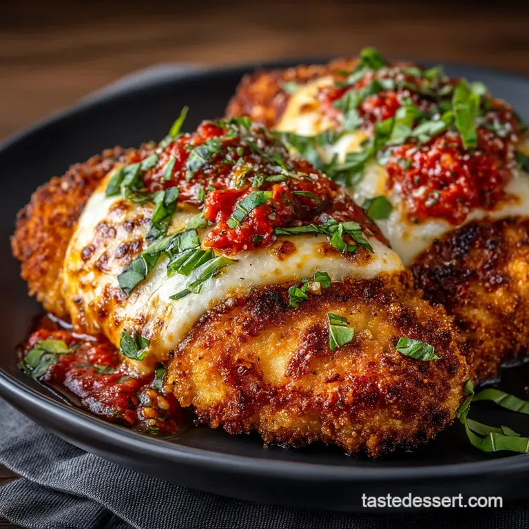 Crispy Air Fryer Chicken Parmesan GuiltFree Done in 35 Minutes