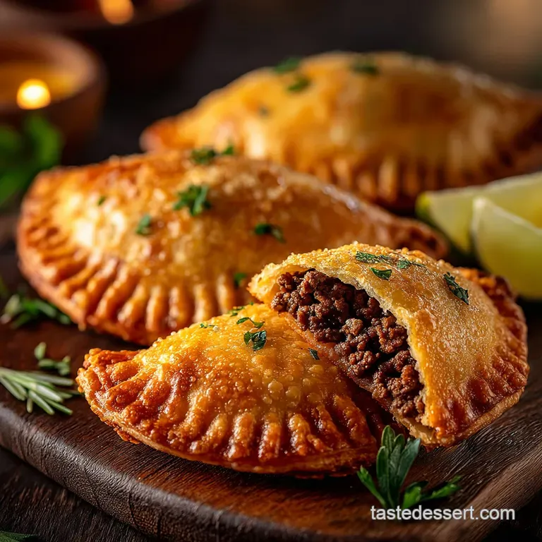 Crispy Air Fryer Beef Picadillo Empanadas CubanInspired Perfection presentation