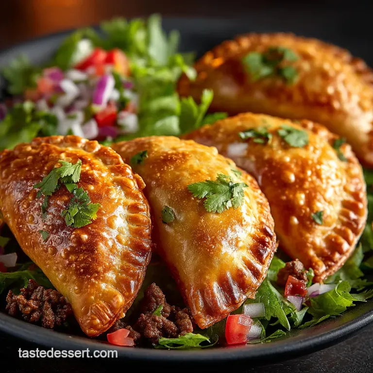 Crispy Air Fryer Beef Picadillo Empanadas Cuban Flavour Zero Fuss