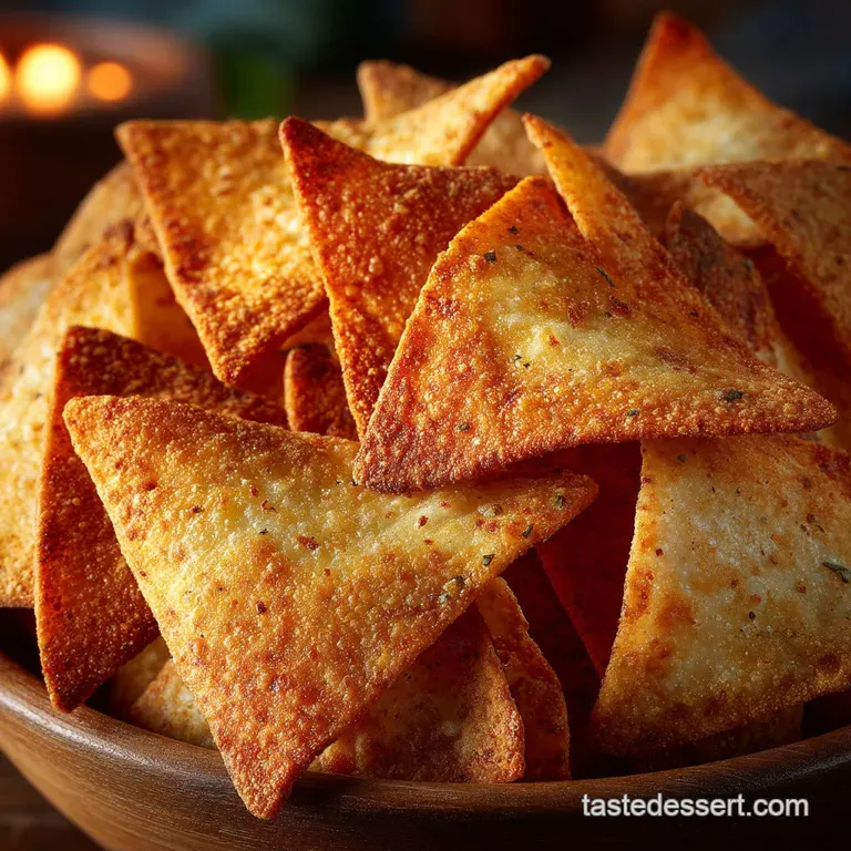 Air Fryer Nacho Night Heroes Perfectly Crispy Homemade Tortilla Chips presentation