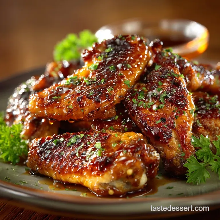 Crispy Oven Chicken Wings with Classic Buffalo Glaze