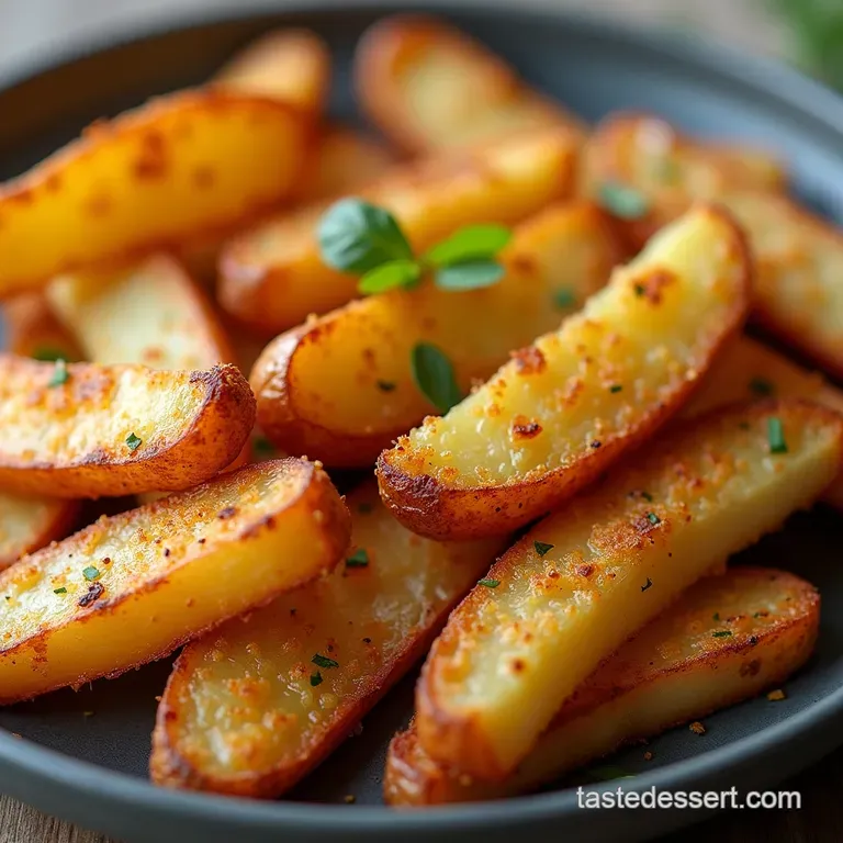 The Golden Standard UltraCrispy OvenBaked Potato Wedges No Deep Fryer Needed
