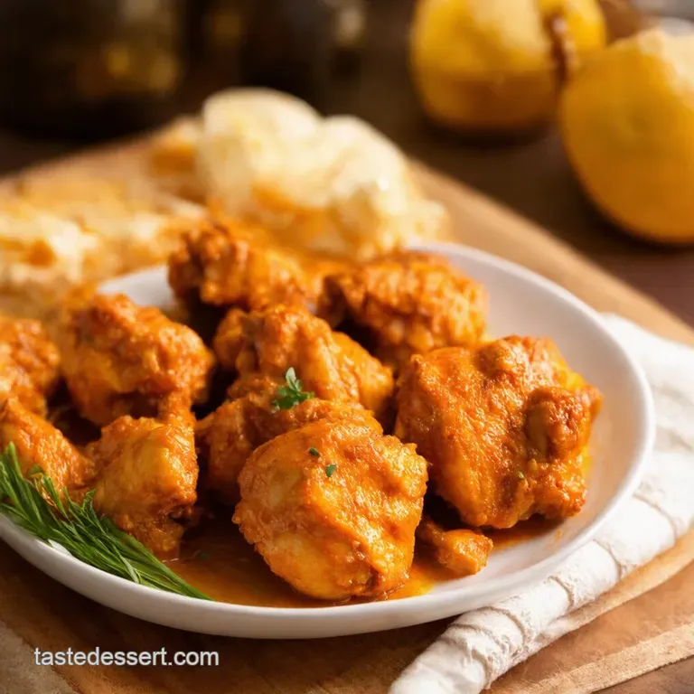 Crispy Butter Chicken Bites a Kidfriendly Classic presentation