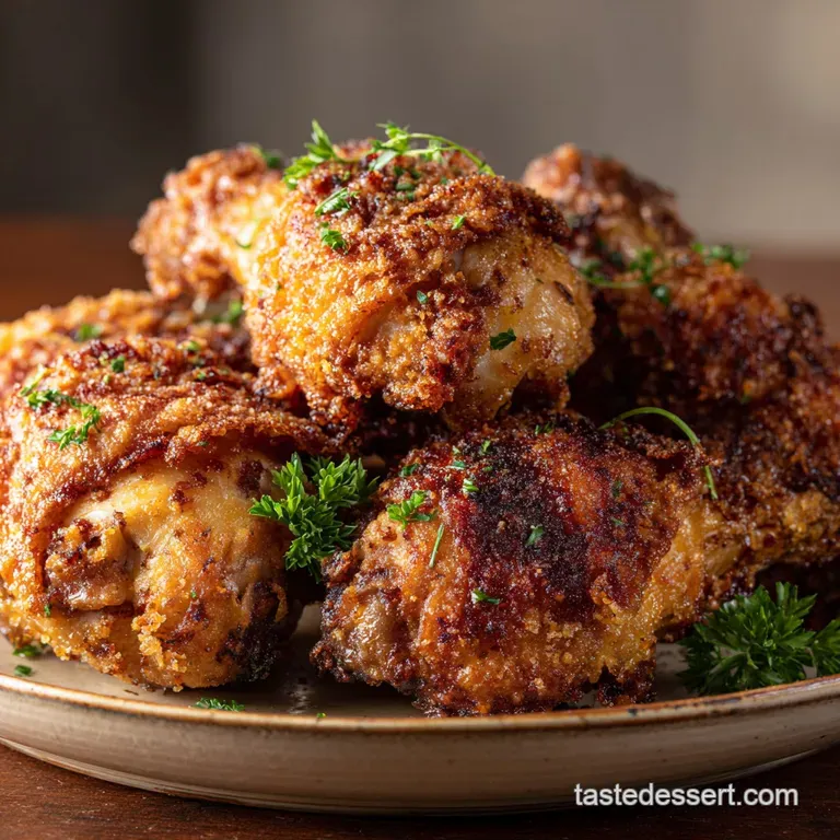 Oven Fried Chicken: the Crispy Buttermilk Method (No Frying Required!) presentation