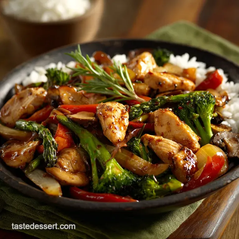 Chicken and Vegetable Stir Fry: Ginger-Garlic Recipe for Ultimate Crunch