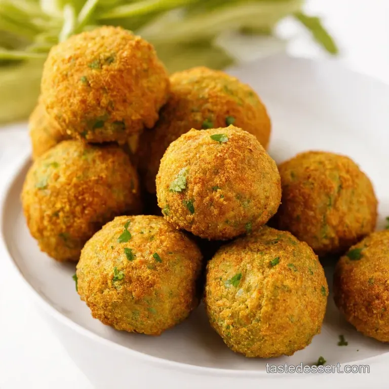 Crispy Classic Homemade Falafel