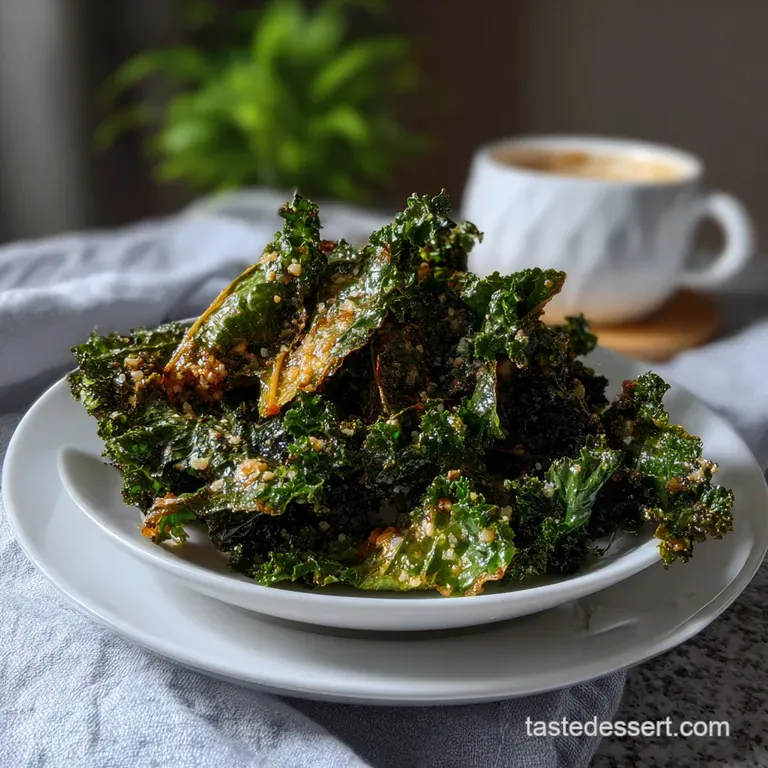 Garlic and Parmesan Kale Chips: The Crispy Secret
