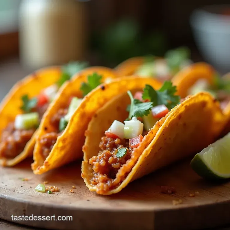 Ditch the Box Truly Authentic Seriously Crispy Homemade Taco Shells presentation