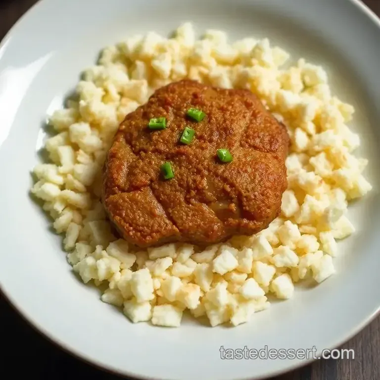 Crispy Japanese Beef Cutlet Perfection presentation