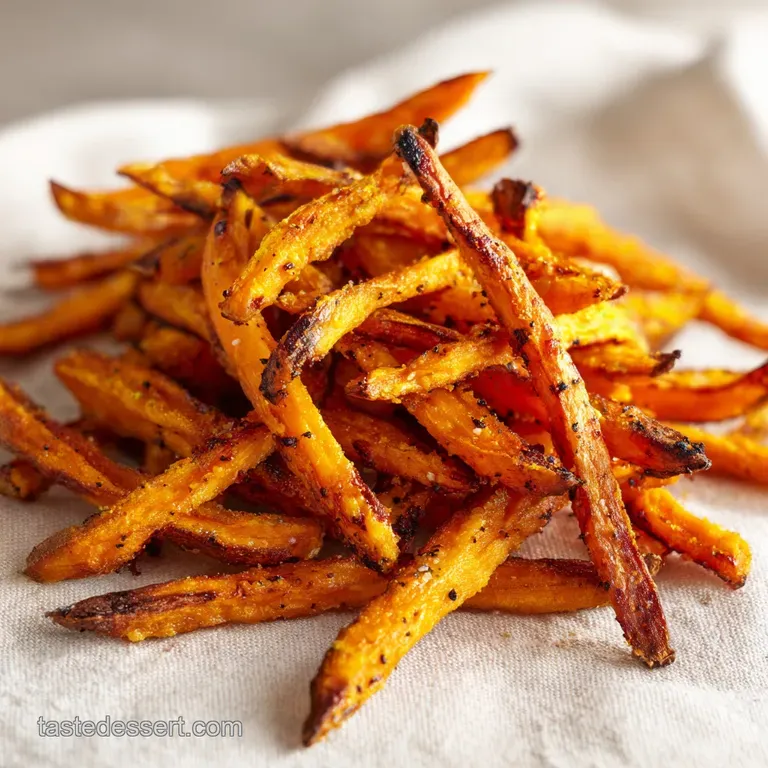 Crispy Oven Baked Sweet Potato Fries
