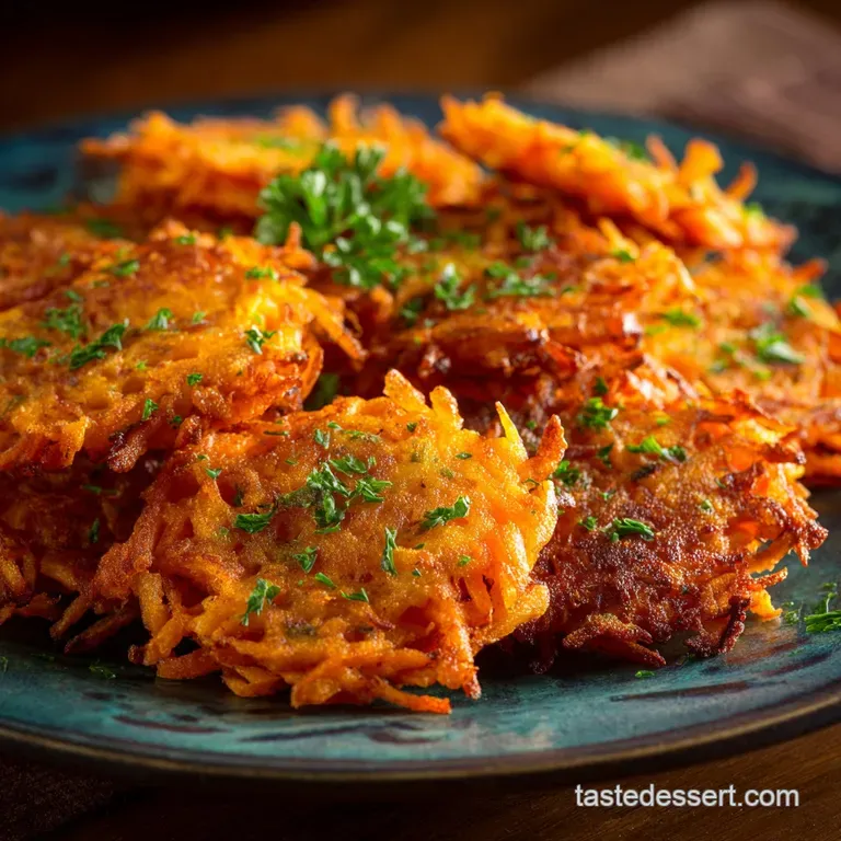 Sweet Potato Hash Browns Get the Ultimate Golden Crispy Texture presentation