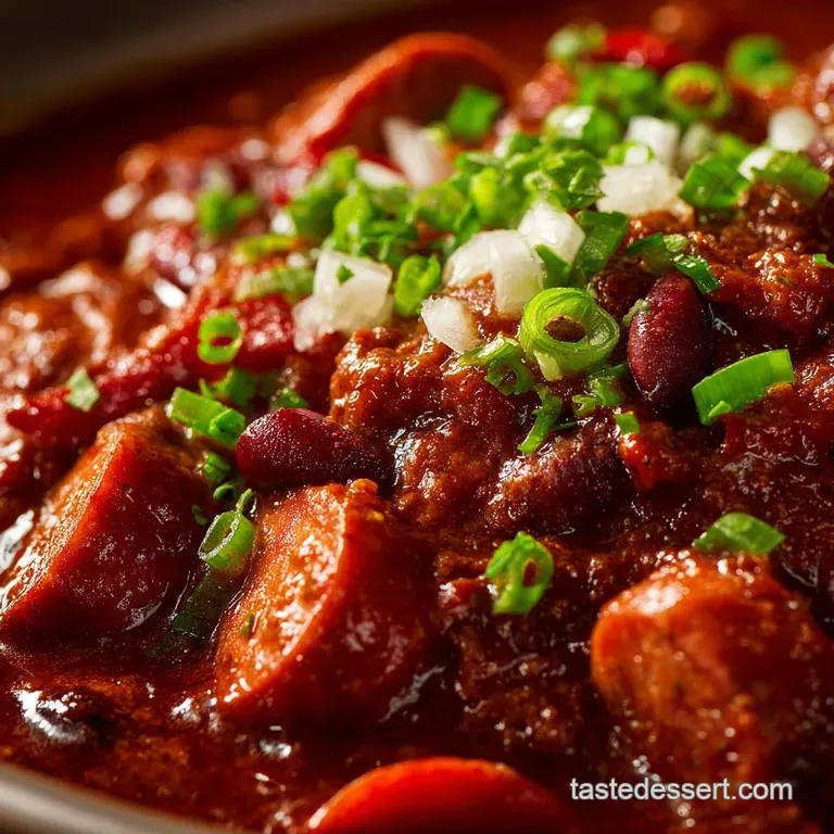 Crockpot Hot Dog Chili: the Ultimate Slow Cooker Topping for Parties presentation