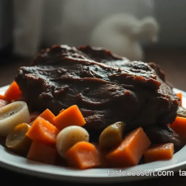 Crockpot Rump Roast with Gravy