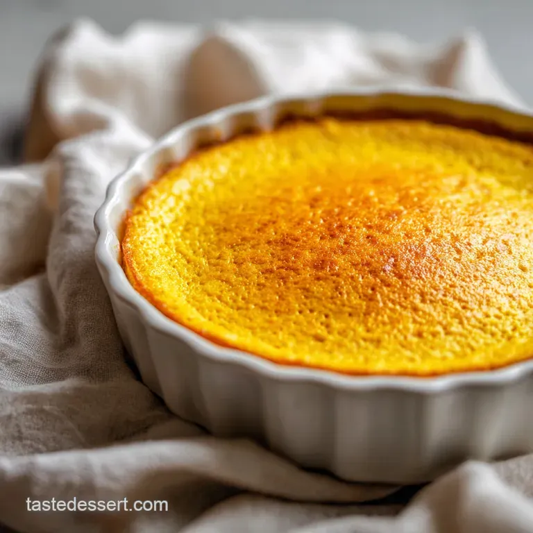 Crustless Pumpkin Pie: Silky and Velvety